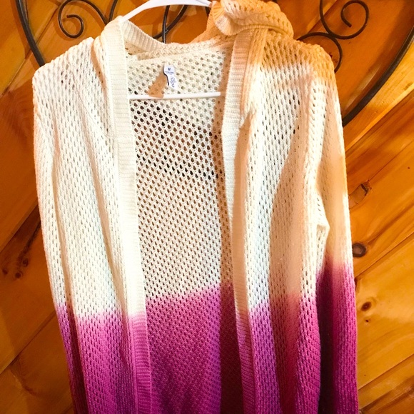 Indigo Cardigan with hood - Picture 1 of 3